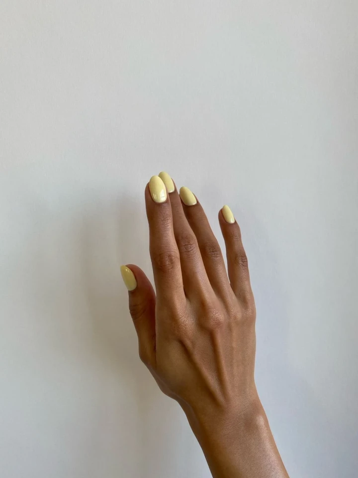 hand modeling gelcare gel nail polish butter